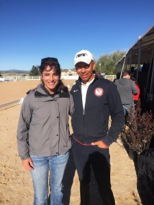 Great day learning from and meeting Steffen Peters!!